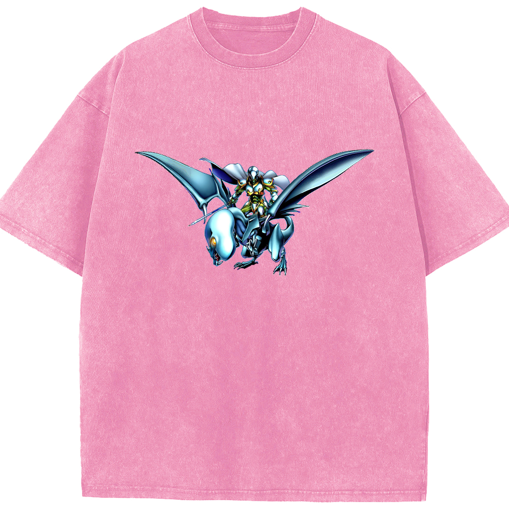 （画像用） 遊☆戯☆王 Yu-Gi-Oh! 綿100% ヴィンテージ風 半袖Tシャツ（フロントプリント）